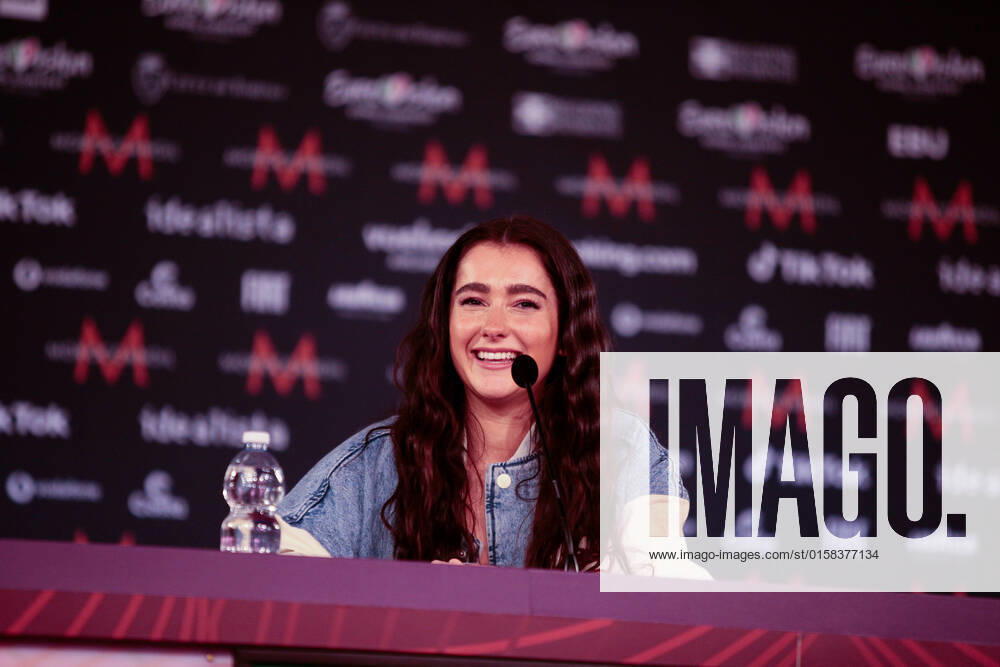 Brooke (That s rich) Ireland during the Eurovision Song Contest 2022, artists press conference, on 05 May 2022, at Pala Alpitour in Turin, Italy. Photo Nderim KACELI