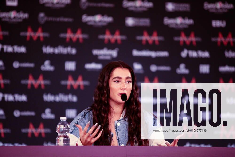 Brooke (That s rich) Ireland during the Eurovision Song Contest 2022, artists press conference, on 05 May 2022, at Pala Alpitour in Turin, Italy. Photo Nderim KACELI