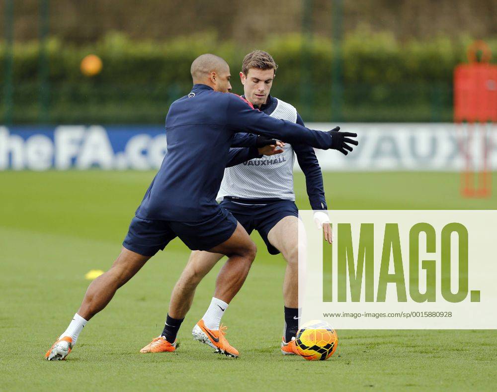 England s Jordan Henderson during training England Training - International Friendly - Tottenham Hotspur Training Centre - London - England - 03 03 2014 - Pic DavidKlein Sportimage .