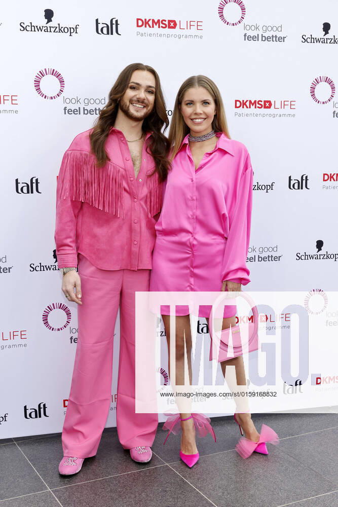 Riccardo Simonetti und Victoria Swarovski beim DKMS Life Charity Ladies Lunch im K21 Ständehaus. Düsseldorf