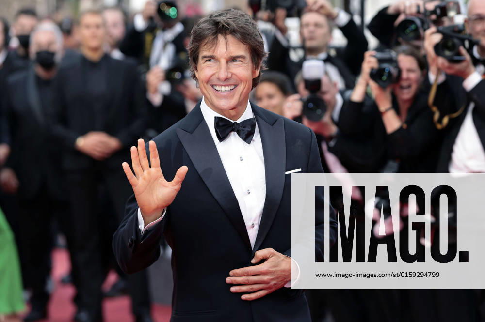 Tom Cruise bei der Premiere des Kinofilms Top Gun: Maverick auf dem Festival de Cannes 2022 75. Internationale Filmfestspiele von Cannes im Palais des Festivals. Cannes