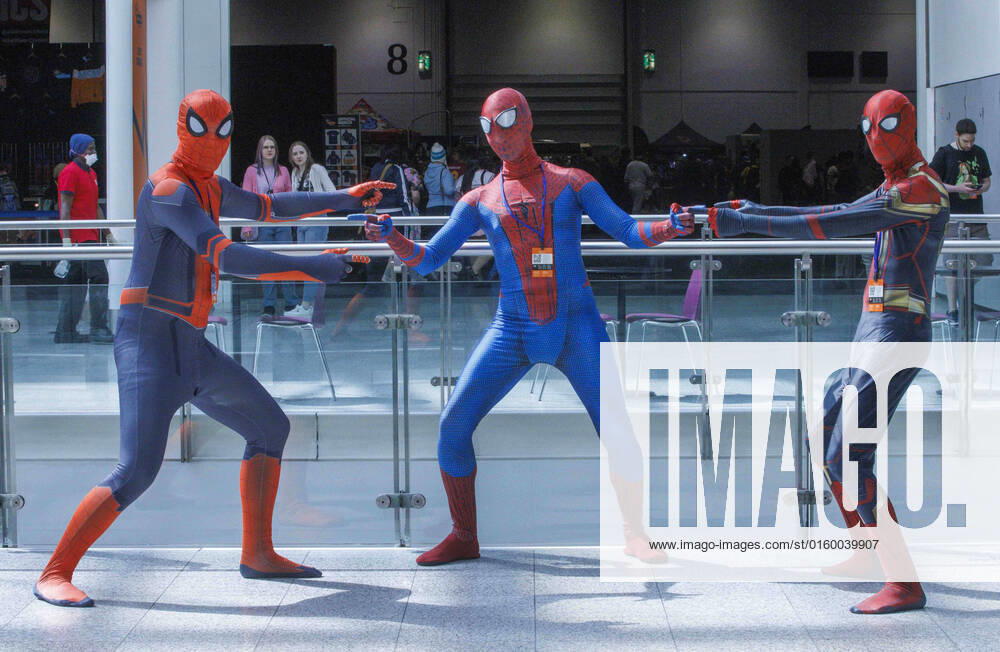 London, United Kingdom. People celebrate cartoon and comic characters. Comic Con convention at the Excel Centre. Comic Com runs from May 27-29th. Thomasx xi-Imagesx IIM-23456-0011