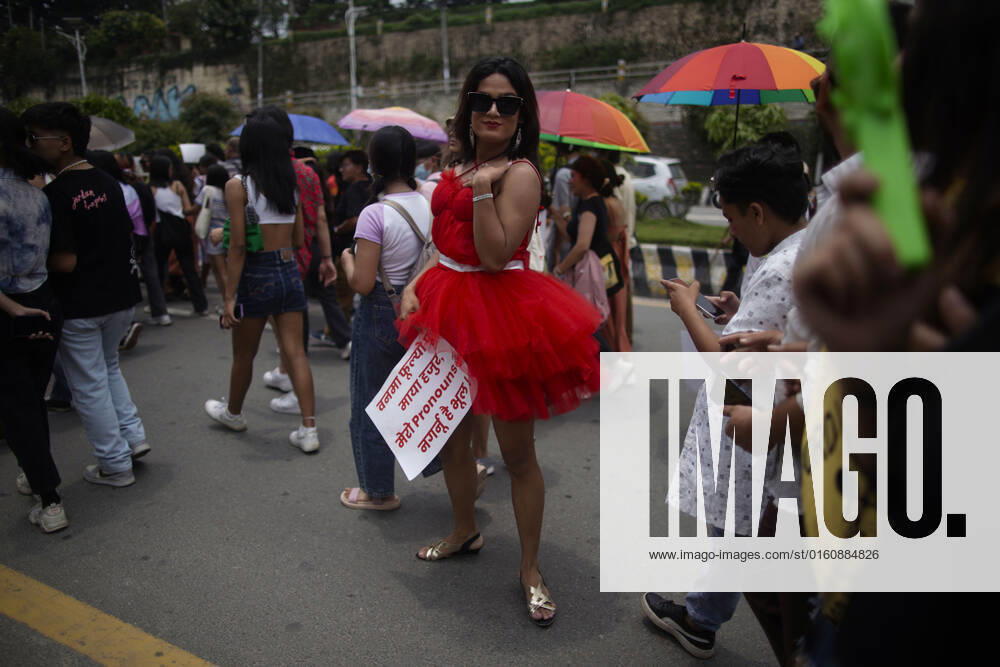 Hundreds of people from the LGBTIQ community participate in Nepalâ€⠢s pride parade month to celebrate their identities in Kathmandu, Nepal on Saturday, June 11, 2022. Kathmandu Nepal - ZUMAg200 20220611_zap_g200_001