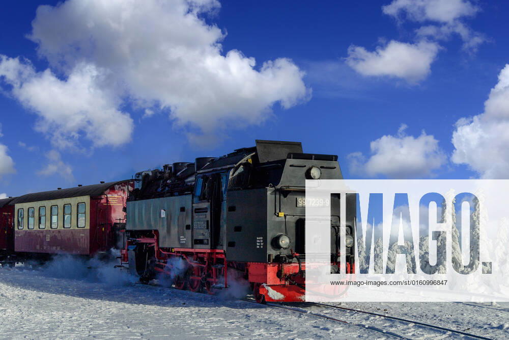 Harzer Schmalspurbahn, HSB-Bahn, Winter, Harz, Brocken, McPKST