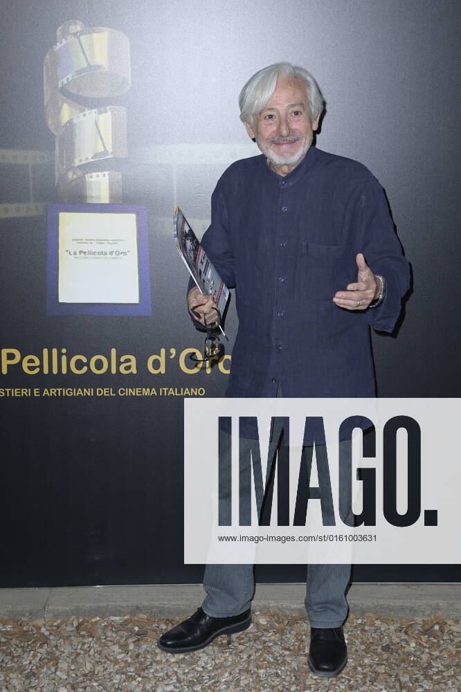 Leo Gullotta attends the red carpet of La pellicola d oro 2022 event at Casa del Cinema. Rome Italy - ZUMAs197 20220614_zaa_s197_277