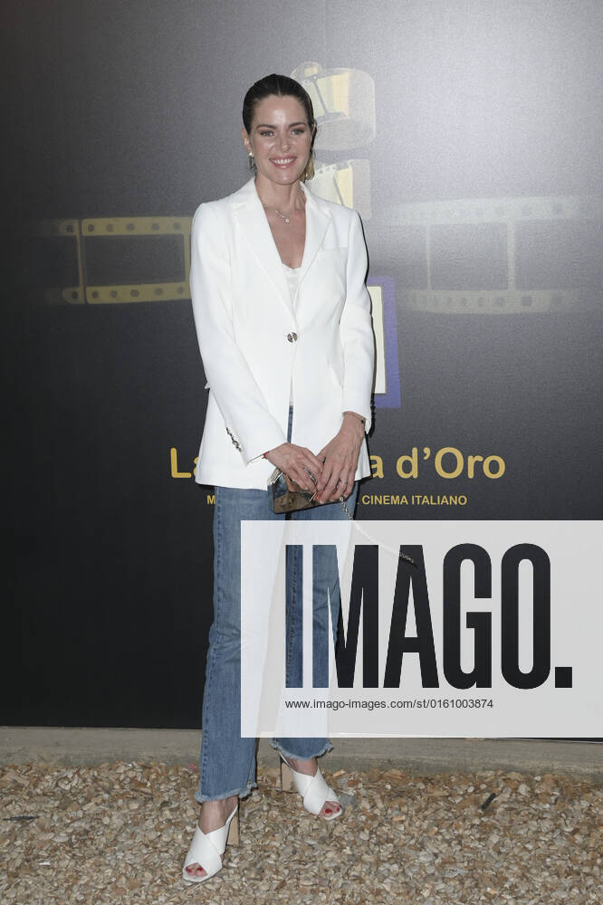 Elisabetta Pellini attends the red carpet of La pellicola d oro 2022 event at Casa del Cinema. Rome Italy - ZUMAs197 20220614_zaa_s197_312