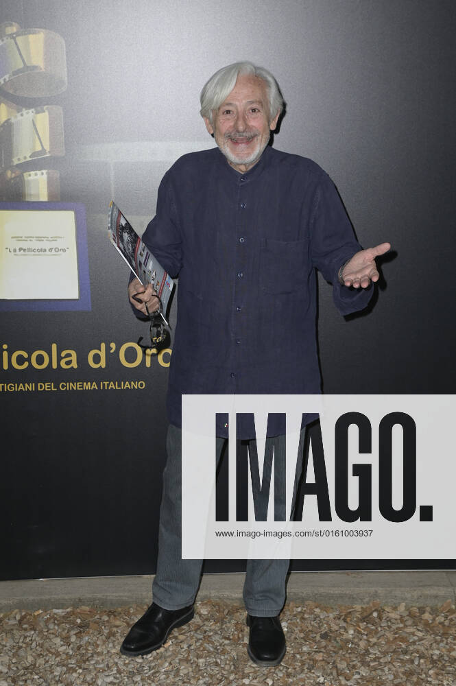 Leo Gullotta attends the red carpet of La pellicola d oro 2022 event at Casa del Cinema. Rome Italy - ZUMAs197 20220614_zaa_s197_314