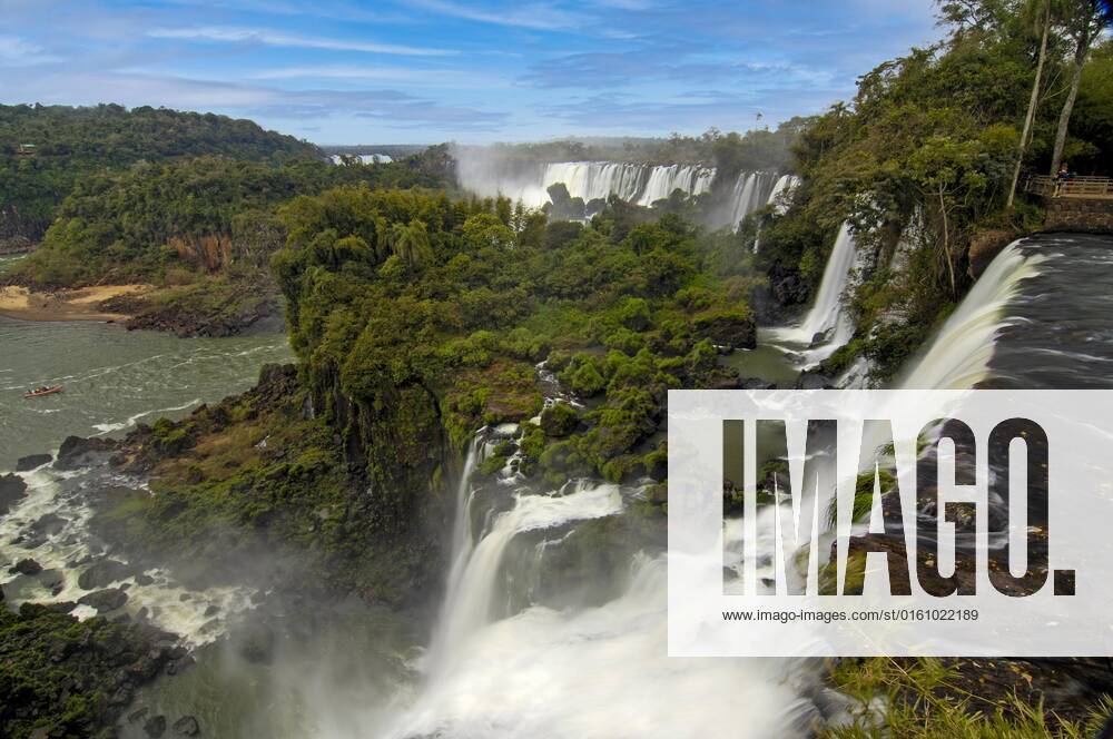 Iguacu Wasserfälle, Detailansicht, die größten Wasserfälle der Erde, Foz do Iguaçu, Brasilien, Südamerika