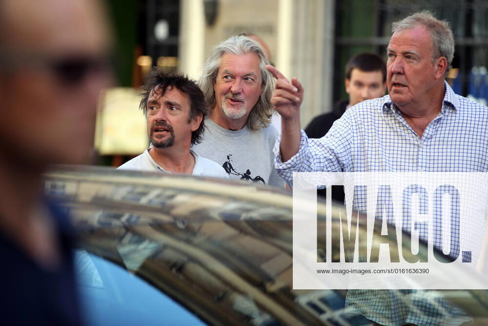 The Grand Tour stars, Jeremy Clarkson, Richard Hammond and James May, visit Cracow, Poland, while on tour filming the show. The Grand Tour is a British motoring television series, created by Jeremy Clarkson, Richard Hammond, James May, and Andy Wilman, made for Amazon exclusively for its online streaming service Amazon Prime Video which premiered in 2016. The programme was conceived in the wake of the departure of Clarkson, Hammond, May and Wilman from the BBC series Top Gear. Krakow Poland - ZUMAs197 20220624_zaa_s197_597
