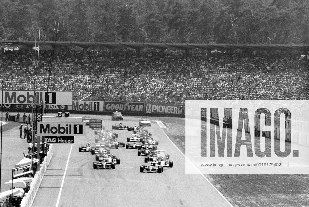 Start in Hockenheim, Großer Preis von Deutschland 1992