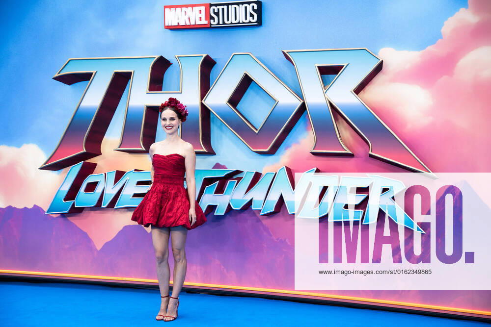 Natalie Portman attends the UK Gala Screening of Marvel Studios Thor: Love and Thunder at Odeon Luxe Leicester Square in London. London United Kingdom - ZUMAs197 20220705_zaa_s197_111