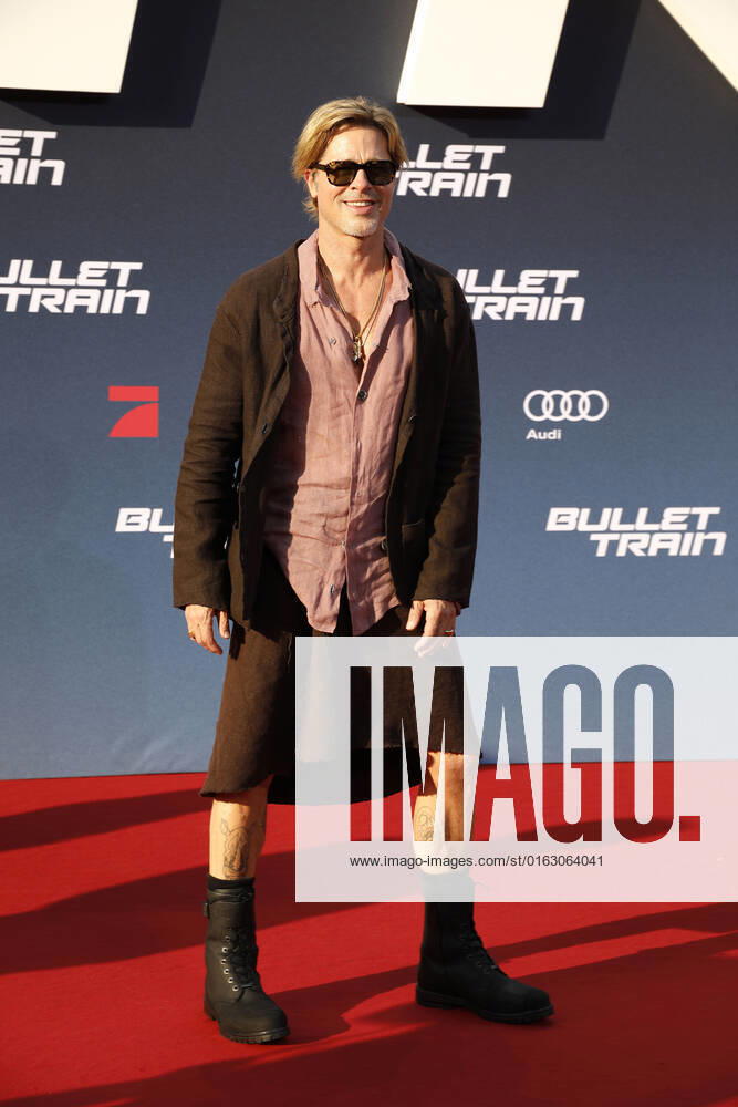 Brad Pitt bei der Bullet Train Film Premiere am 19.07.2022 in Berlin Bullet Train Filmpremiere in Berlin