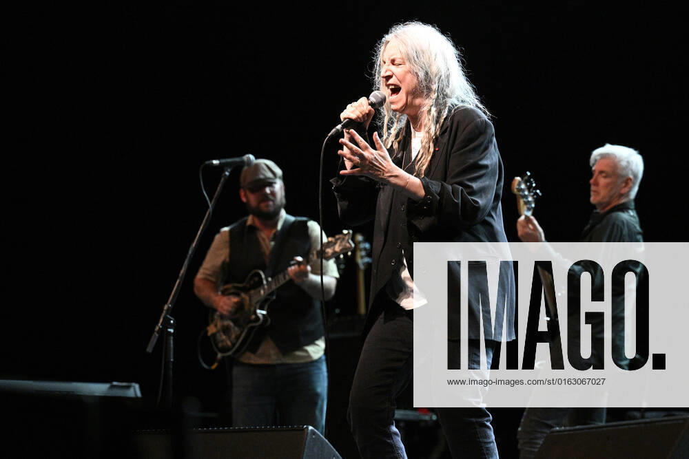 American singer and musician Patti Smith performs during her concert in Prague, Czech Republic, on July 19, 2022. (CTKxPhoto MichalxKamaryt) CTKPhotoP2022071907996 kmt