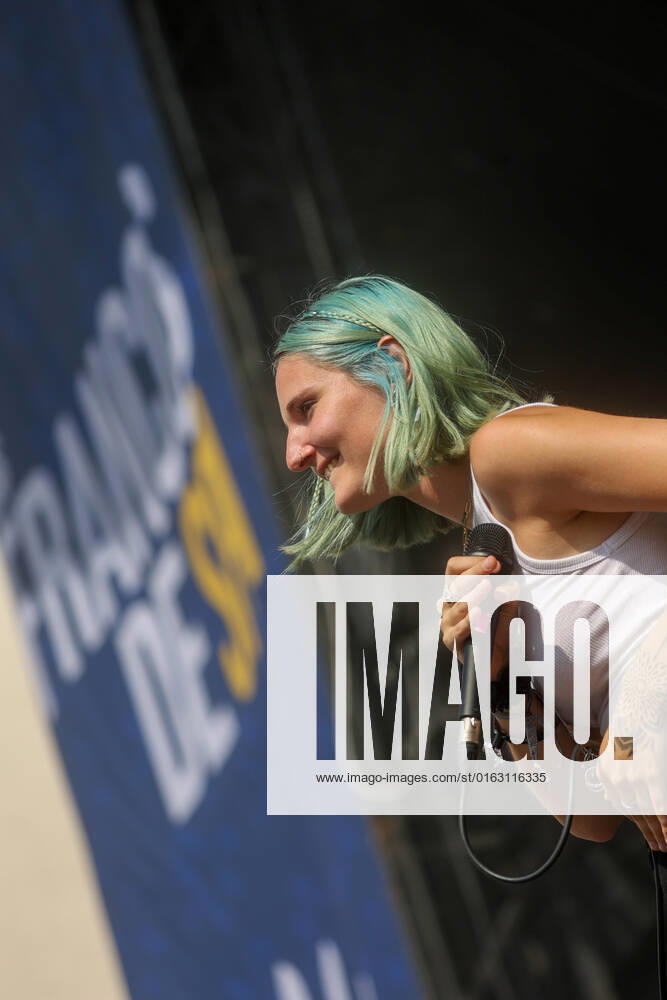 Belgian singer Doria D performs on the first day of the Francofolies de Spa festival in Spa, Wednesday 20 July 2022. This year s edition of the festival is taking place from 20 to 23 July. VIRGINIExLEFOUR 37665997