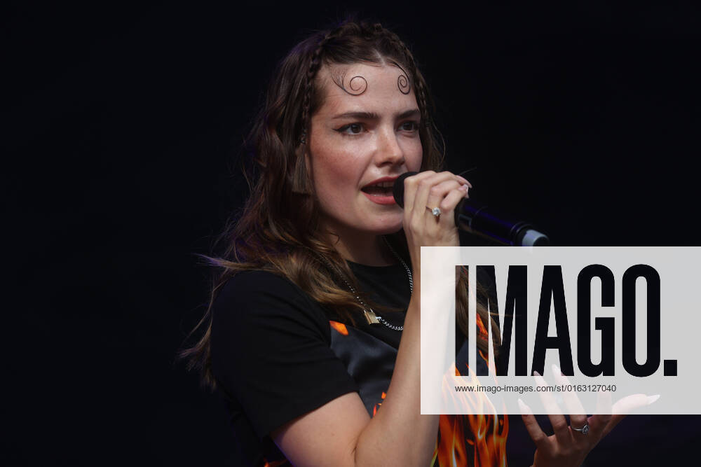 Belgian singer Claire Laffut performs on the first day of the Francofolies de Spa festival in Spa, Wednesday 20 July 2022. This year s edition of the festival is taking place from 20 to 23 July. VIRGINIExLEFOUR 37672476