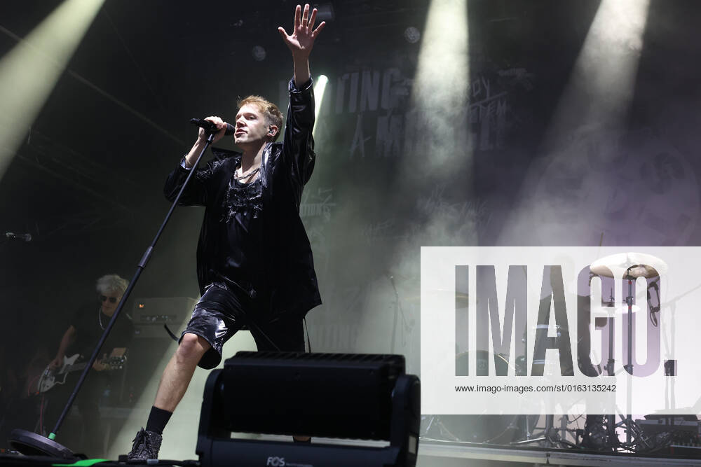 Belgian Singer Mustii (Thomas Mustin) performs on the first day of the Francofolies de Spa festival in Spa, Wednesday 20 July 2022. This year s edition of the festival is taking place from 20 to 23 July. VIRGINIExLEFOUR 37674548