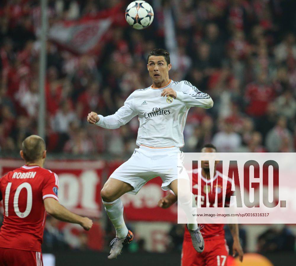München, Fussball Männer, UEFA Champions League, Saison 2013 2014, Halbfinale Rückspiel, FC Bayern München vs Real Madrid CF 29.04.2014, München Arena München Christiano Ronaldo, Real Madrid, Aktion,