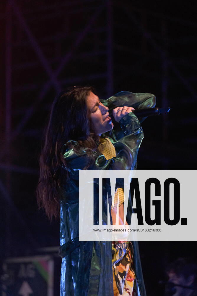 Italy: Elisa performs live in concert at Vasto Elisa during her Back to the Future Live Tour in Vasto. Vasto Chieti Italy