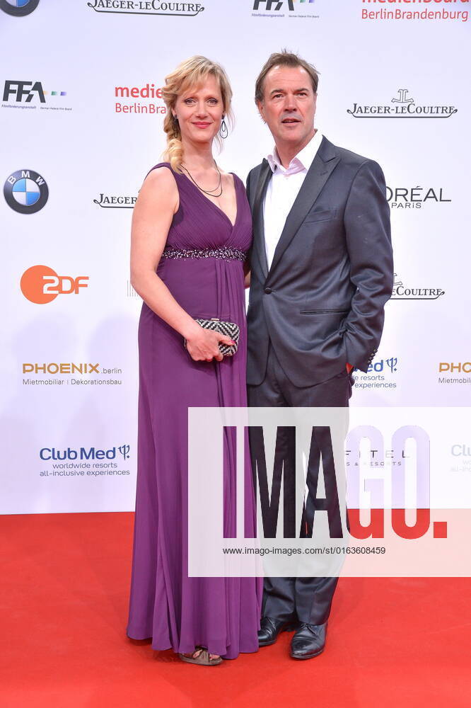 Verleihung des DEUTSCHEN FILMPREISES Anna Schudt und Sebastian Koch bei der Ankunft zu der Verleihung des DEUTSCHEN FILMPREISES (Lola) im Palais am Funkturm in Berlin. Berlin