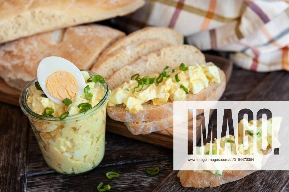 Rustic bread with egg salad, Rustic bread with homemade mayonaise egg salad, 24.04.2020 18:34:34,