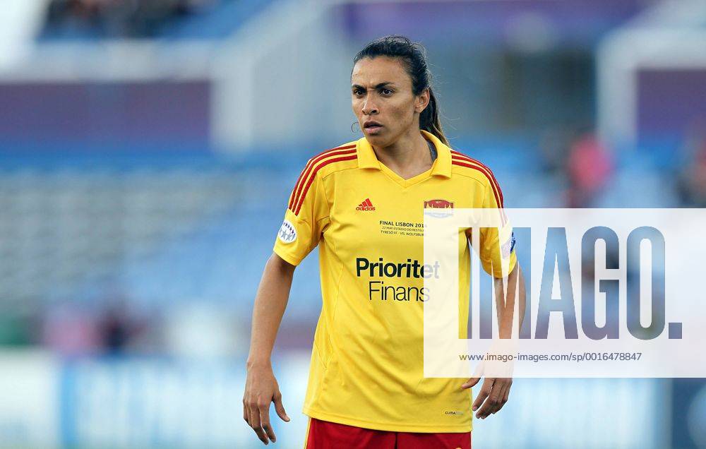 Fussball, Frauen Champions-League, Tyresö FF - VfL Wolfsburg, v.li.: Marta Vieira da Silva (Tyresö FF) Portrait Einzelbild