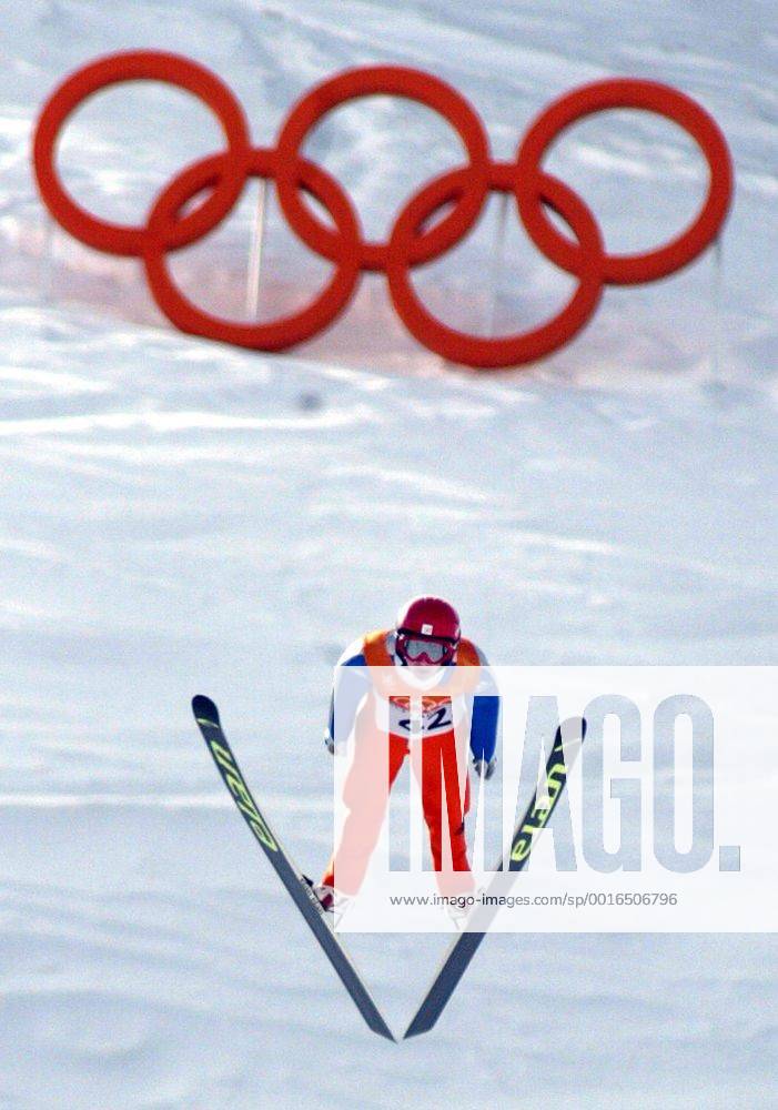 Feb. 13, 2002 - U.S. - (KRT101) KRT SPORTS STORY SLUGGED: OLY-SKIJUMP: KRT PHOTOGRAPH BY JOE RIMKUS JR. MIAMI HERALD (February 13) SALT LAKE CITY, UT-- Switzerland s Simon Ammann wins the gold medal in the mens Ski Jumping Individual K120 at Utah Olympic Park Wednesday February 13, 2002. (MI) AP NC KD BL 2002 (Vert) (lde) (Additional photos available on KRT Direct, KRT NewsCom or upon request) News Archive - Feb. 13, 2002 - ZUMAm67