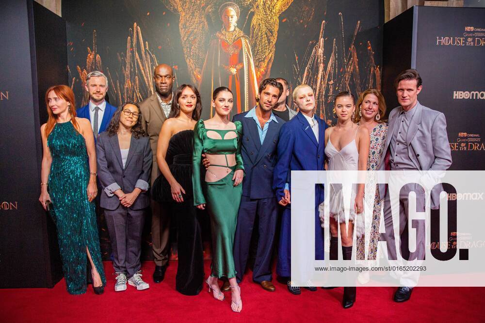 2022-08-11 21:07:55 AMSTERDAM - The cast and creatives of the new HBO Max series House of the Dragon during its European premiere. ANP WESLEY DE WIT netherlands out - belgium out