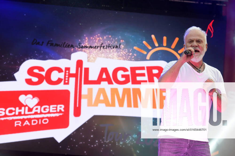 8.ten schlagerHammer 2022 Nino de Angelo beim 8 Schlager Hammer, Austragungsort in ORANIENBURG an der Orangerie Berlin 13.08.2022