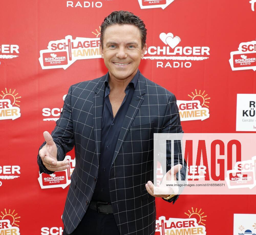 Stefan Mross bei der Schlager Radio Schlager Hammer Tour 2022 in Oranienburg.