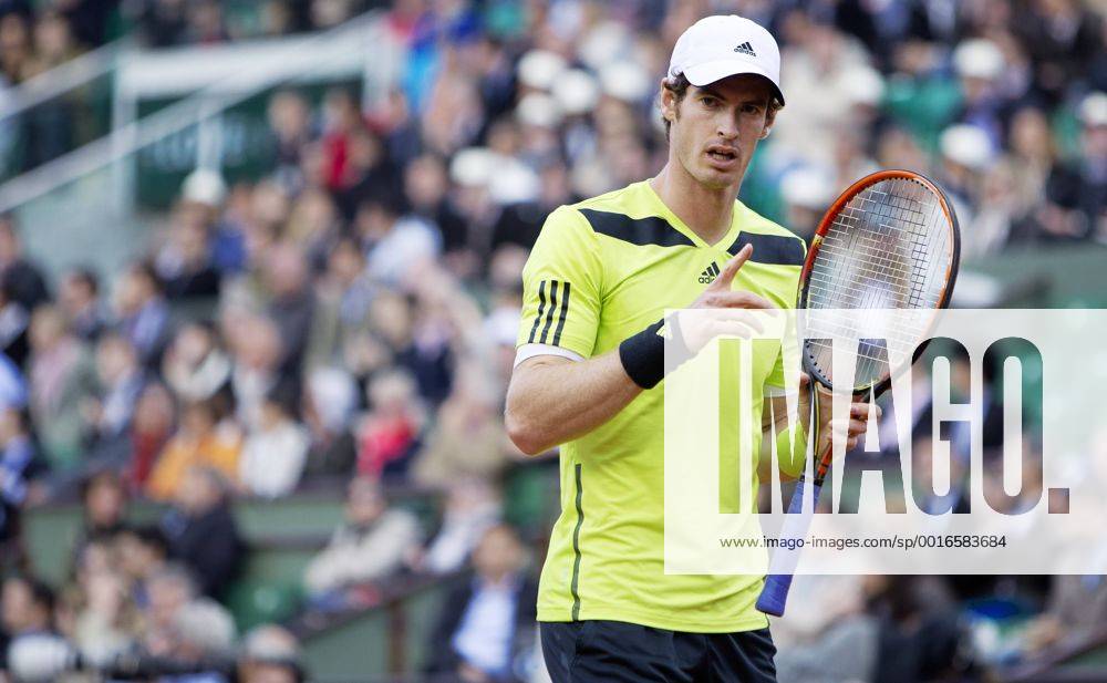 TENNIS - ATP, French Open 2014 PARIS,FRANKREICH,04.JUN.14 - TENNIS - ATP Tennis Herren World Tour, Grand Slam, Roland Garros, French Open. Bild zeigt Andy Murray (GBR).