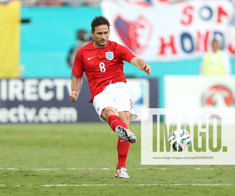 England s Frank Lampard in action England vs Honduras - International Friendly - Sun Life Stadium - Miami - USA - 07 06 2014 - Pic David Klein Sportimage .