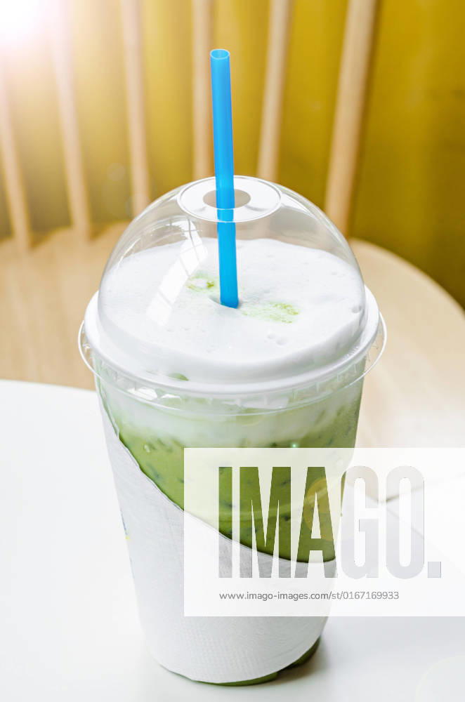 Ice milk green tea matcha on table. , 22019260.jpg, green, tea, matcha, cold, frappe, cafe, table, natural, milk, delicious, white, sweet, beverage, drink, latte, smoothie, iced, refreshing, ice, shake, wood, tasty, healthy, cool, creamy, cream, refreshment, wooden, background, fresh, health, food, glass,