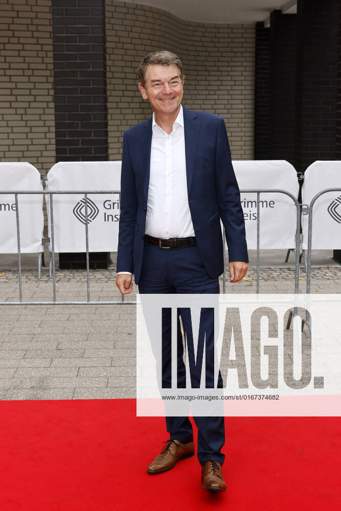 Journalist Jörg Schönenborn bei der 58. Verleihung des Grimme Preises 2022 im Theater der Stadt Marl. Marl, 26.08.2022 NRW Deutschland