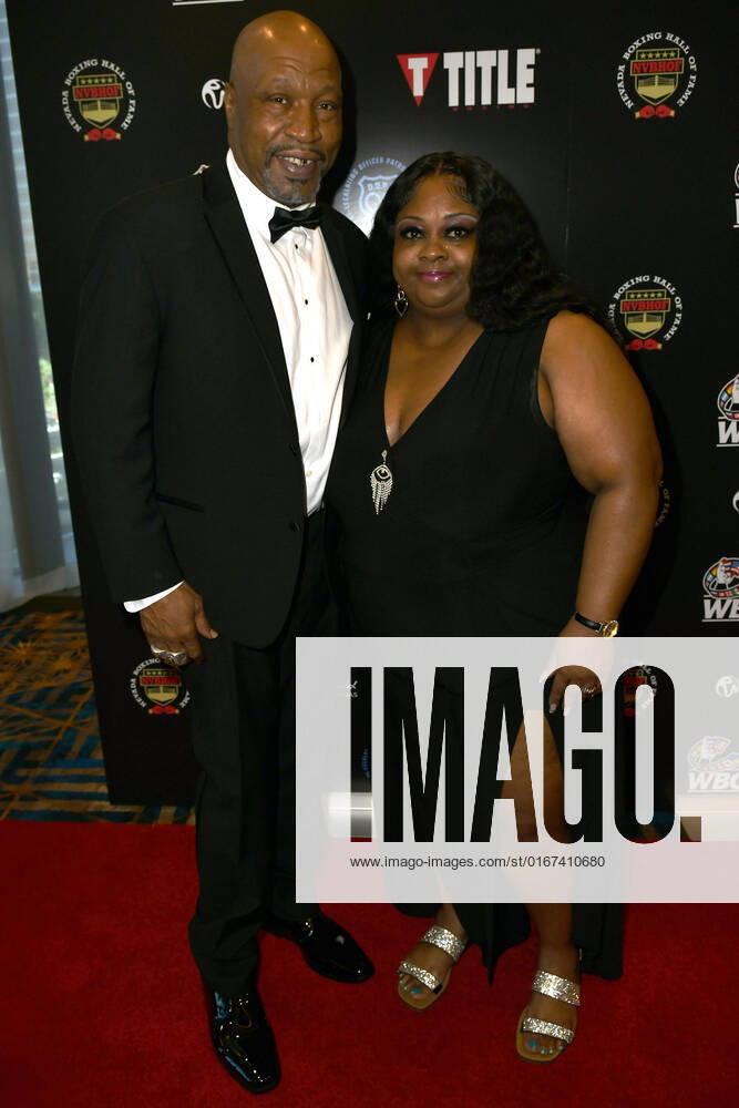 LAS VEGAS, NV - AUGUST 27: Ray Mercer Arriving at the Induction Ceremony & Dinner for the 2022 Nevada Boxing Hall Of Fame at Resorts World Las Vegas in Las Vegas,Nevada, on August 27, 2022.