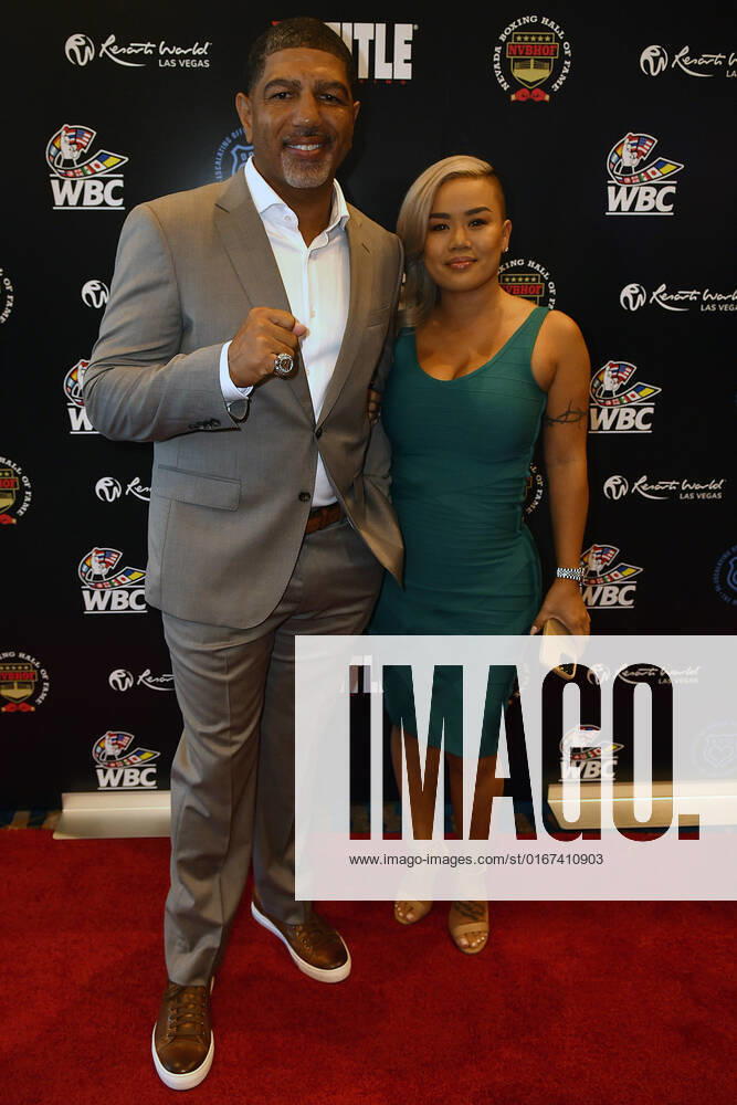 LAS VEGAS, NV - AUGUST 27: Winky Wright Arriving at the Induction Ceremony & Dinner for the 2022 Nevada Boxing Hall Of Fame at Resorts World Las Vegas in Las Vegas,Nevada, on August 27, 2022.
