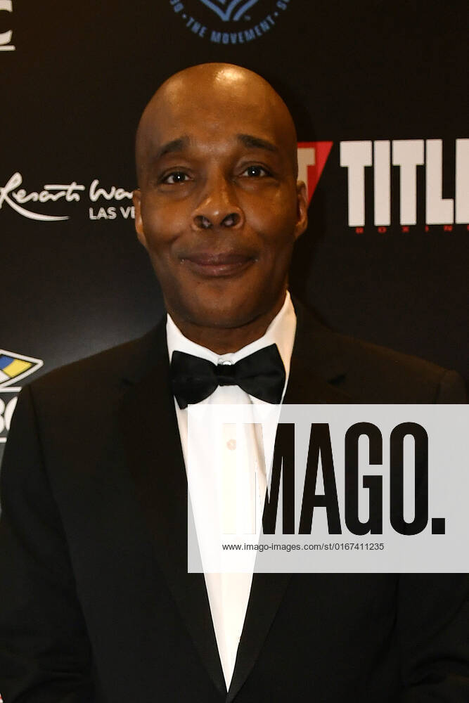LAS VEGAS, NV - AUGUST 27: Michael Nunn Arriving at the Induction Ceremony & Dinner for the 2022 Nevada Boxing Hall Of Fame at Resorts World Las Vegas in Las Vegas,Nevada, on August 27, 2022.