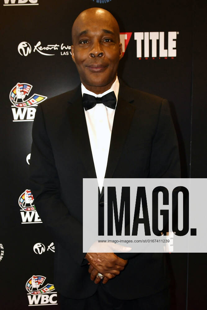 LAS VEGAS, NV - AUGUST 27: Michael Nunn Arriving at the Induction Ceremony & Dinner for the 2022 Nevada Boxing Hall Of Fame at Resorts World Las Vegas in Las Vegas,Nevada, on August 27, 2022.