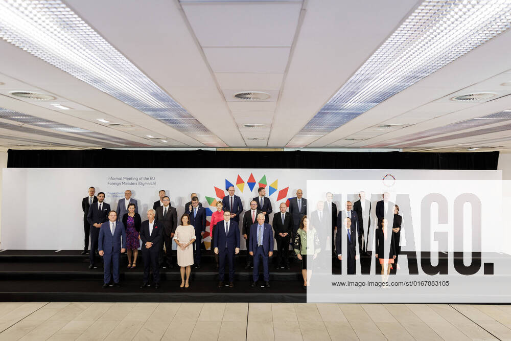 Annalena Baerbock, Bundesaussenministerin, aufgenommen bei einem Familienfoto im Rahmen des Gymnich-Treffens der Aussenministerinnen und Aussenminister der Europaeischen Union. Berlin, 31.08.2022. Berlin Germany