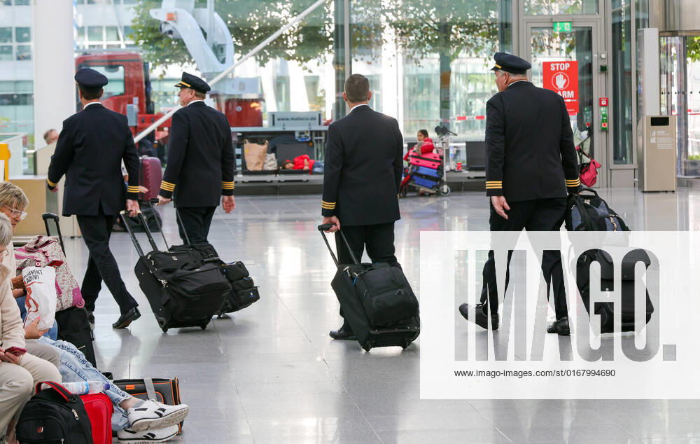 Piloten Streik der Lufthansa 800 Flüge werden gestrichen am Flughafen in München Datum: 02.09.2022