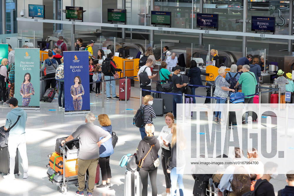 Piloten Streik der Lufthansa 800 Flüge werden gestrichen am Flughafen in München Datum: 02.09.2022