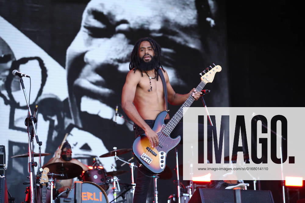 RIO DE JANEIRO, RJ - 02.09.2022: ROCK EN RÍO 2022 - The band Black Pantera opens the Sunset stage presentations on the first day of Rock in Rio 2022 held at Barra da Tijuca Olympic Park in Rio de Janeir RJ. x2258168x LorandoxLabbe