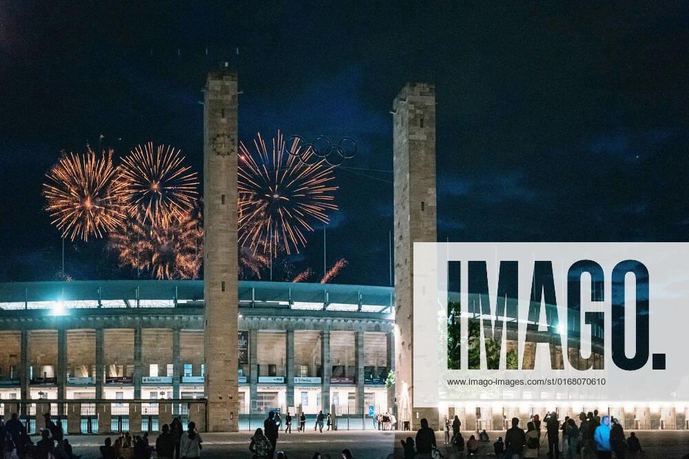 Berlin Olympiastadion Pyronale 2022 Pyronale 2022