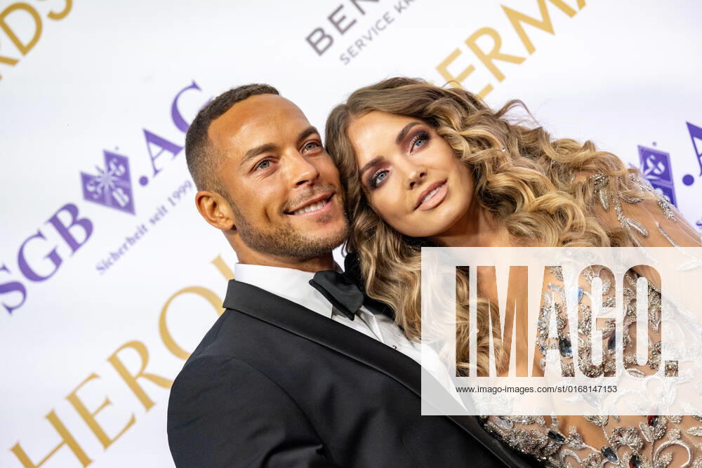20220904 HERQUL GERMAN BOXING AWARDS BERLIN, GERMANY - SEPTEMBER 4 2022 : Andrej Mangold, Annika Jung at - HERQUL GERMAN BOXING AWARDS on September 4, 2022 in Berlin, . Berlin Berlin Germany