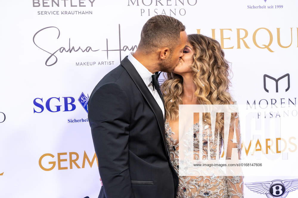 20220904 HERQUL GERMAN BOXING AWARDS BERLIN, GERMANY - SEPTEMBER 4 2022 : Andrej Mangold, Annika Jung at - HERQUL GERMAN BOXING AWARDS on September 4, 2022 in Berlin, . Berlin Berlin Germany
