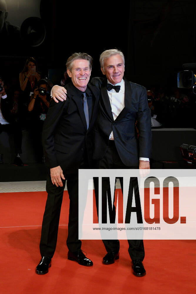 Entertainment Themen der Woche KW36 79th Venice Film Festival 2022, Red Carpet Film Dead For A Dollar. nella foto Willem Dafoe, Christoph Waltz
