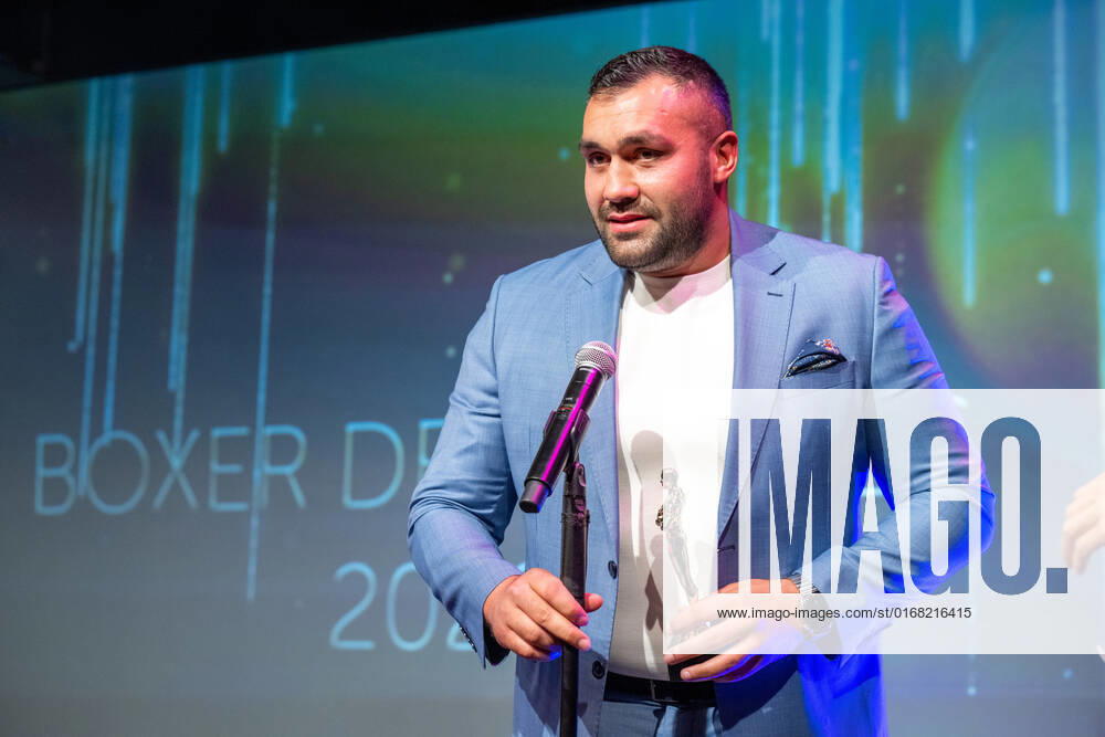 20220904 HERQUL GERMAN BOXING AWARDS BERLIN, GERMANY - SEPTEMBER 4 2022 : Ali Eren Demirezen at - HERQUL GERMAN BOXING AWARDS on September 4, 2022 in Berlin, . Berlin Berlin Germany