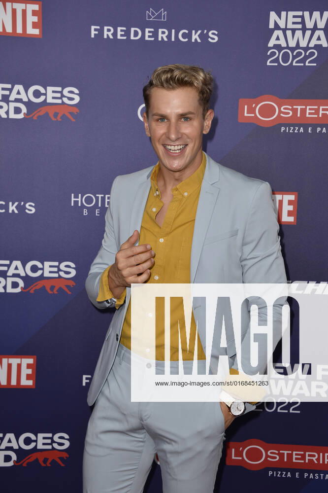 Lukas Sauer beim Bunte New Faces Award STYLE in Berlin 08.09.2022