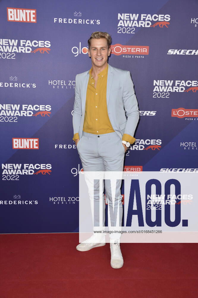 Lukas Sauer beim Bunte New Faces Award STYLE in Berlin 08.09.2022