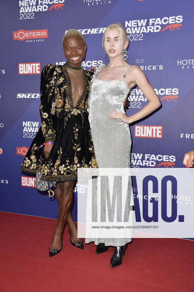 Noella Mbomba und Luca Lorenz beim Bunte New Faces Award STYLE in Berlin 08.09.2022