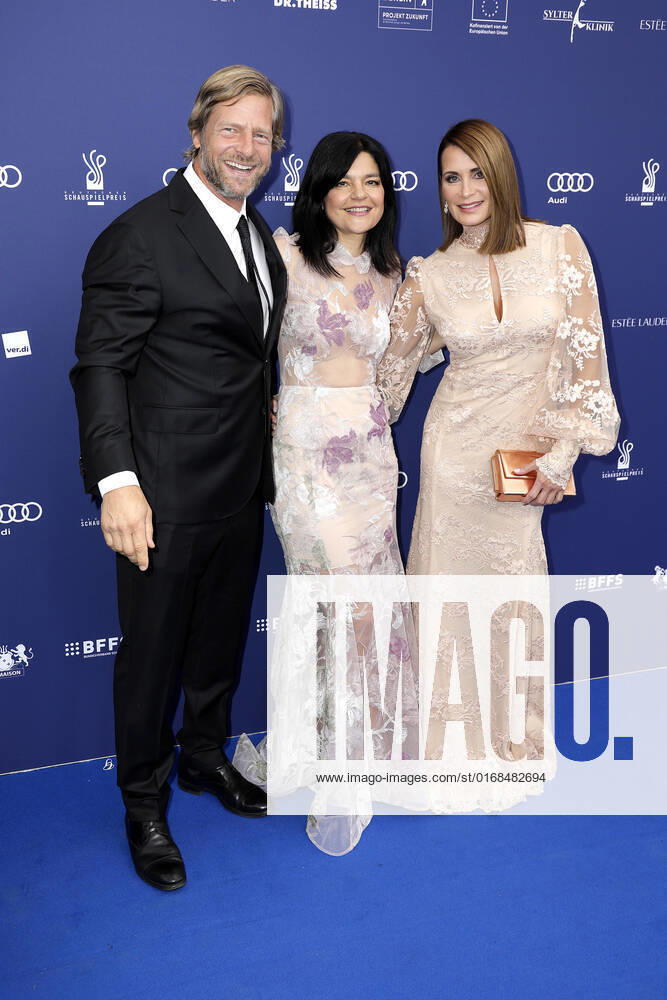 Henning Baum, Jasmin Tabatabai und Anja Kling bei der Deutscher Schauspielpreis Verleihung am 9.09.2022 in Berlin Deutscher Schauspielpreis 2022 Verleihung in Berlin
